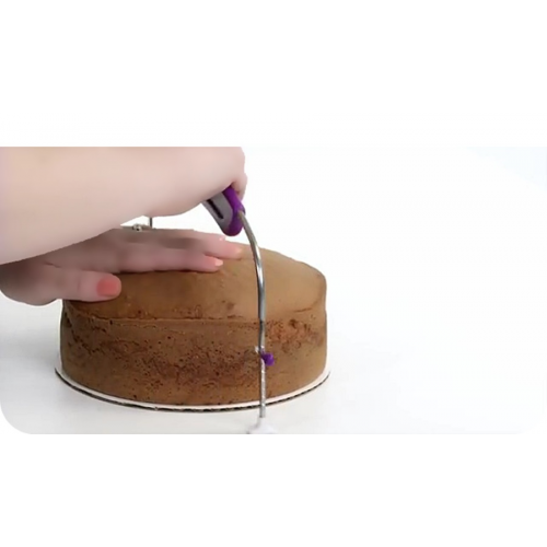 Nóż strunowy do cięcia ciasta biszkoptu